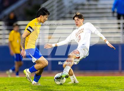 Thumbnail 3 in Cardinal Newman @ Newark Memorial (CIF NorCal DIII Championship) photogallery.