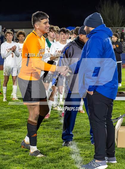 Thumbnail 3 in Cardinal Newman @ Newark Memorial (CIF NorCal DIII Championship) photogallery.