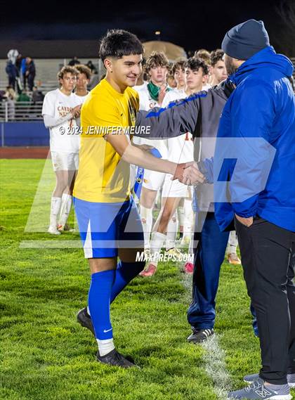 Thumbnail 2 in Cardinal Newman @ Newark Memorial (CIF NorCal DIII Championship) photogallery.