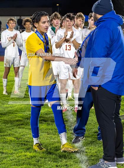 Thumbnail 3 in Cardinal Newman @ Newark Memorial (CIF NorCal DIII Championship) photogallery.