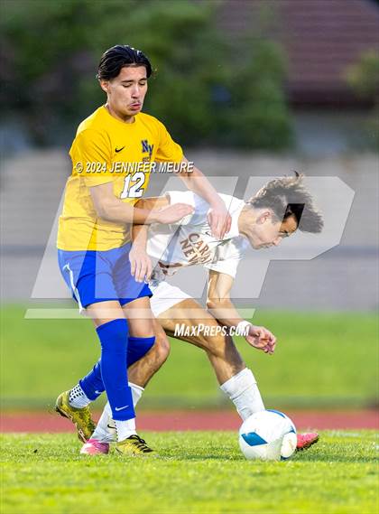Thumbnail 1 in Cardinal Newman @ Newark Memorial (CIF NorCal DIII Championship) photogallery.