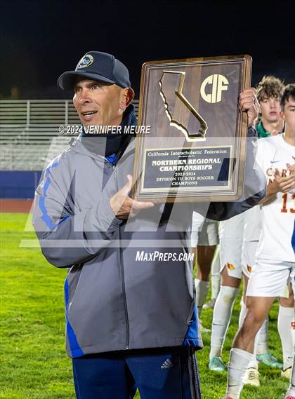 Thumbnail 2 in Cardinal Newman @ Newark Memorial (CIF NorCal DIII Championship) photogallery.