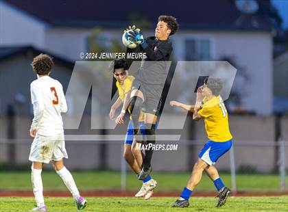 Thumbnail 1 in Cardinal Newman @ Newark Memorial (CIF NorCal DIII Championship) photogallery.