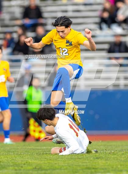 Thumbnail 1 in Cardinal Newman @ Newark Memorial (CIF NorCal DIII Championship) photogallery.