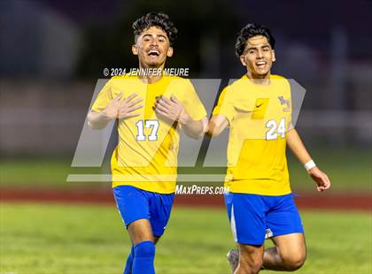 Thumbnail 3 in Cardinal Newman @ Newark Memorial (CIF NorCal DIII Championship) photogallery.