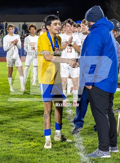 Thumbnail 2 in Cardinal Newman @ Newark Memorial (CIF NorCal DIII Championship) photogallery.