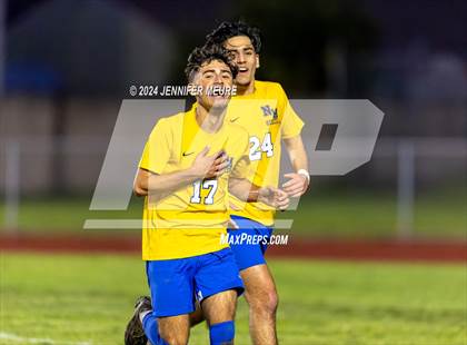 Thumbnail 2 in Cardinal Newman @ Newark Memorial (CIF NorCal DIII Championship) photogallery.