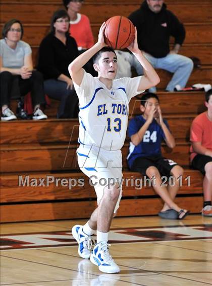 Thumbnail 2 in Brethren Christian vs. El Toro (Godinez Invitational) photogallery.