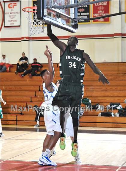 Thumbnail 3 in Brethren Christian vs. El Toro (Godinez Invitational) photogallery.