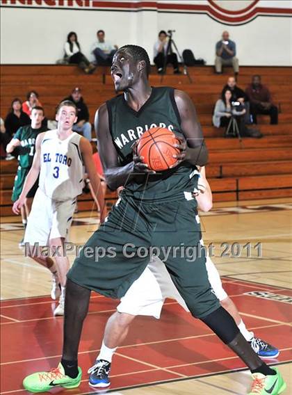 Thumbnail 3 in Brethren Christian vs. El Toro (Godinez Invitational) photogallery.