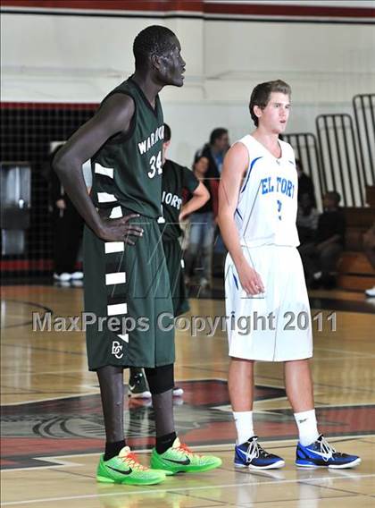 Thumbnail 3 in Brethren Christian vs. El Toro (Godinez Invitational) photogallery.