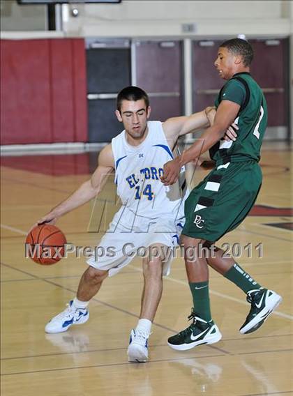 Thumbnail 3 in Brethren Christian vs. El Toro (Godinez Invitational) photogallery.