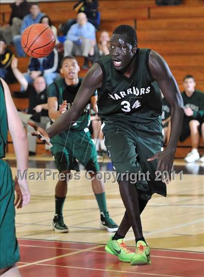 Thumbnail 2 in Brethren Christian vs. El Toro (Godinez Invitational) photogallery.