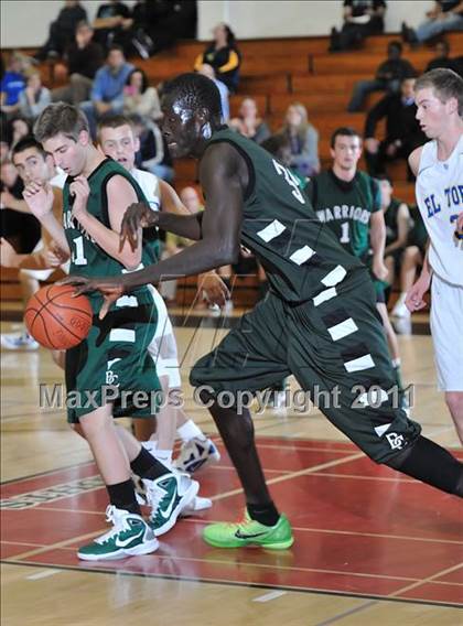 Thumbnail 2 in Brethren Christian vs. El Toro (Godinez Invitational) photogallery.