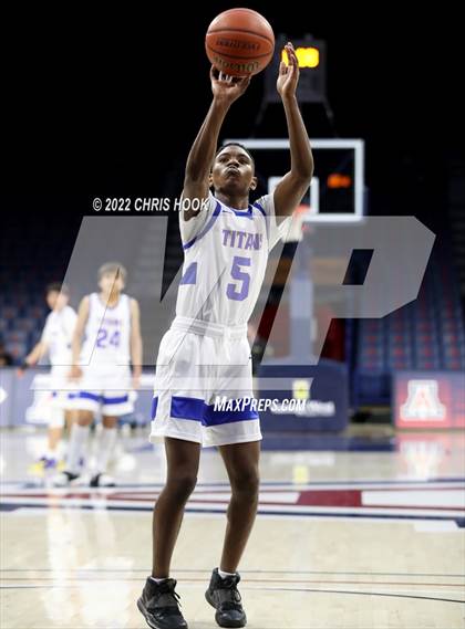 Thumbnail 2 in Sahuaro vs Palo Verde (MLK Basketball Classic) photogallery.