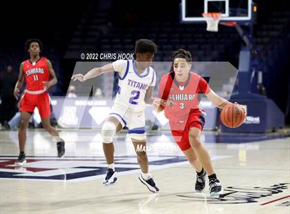 Thumbnail 2 in Sahuaro vs Palo Verde (MLK Basketball Classic) photogallery.