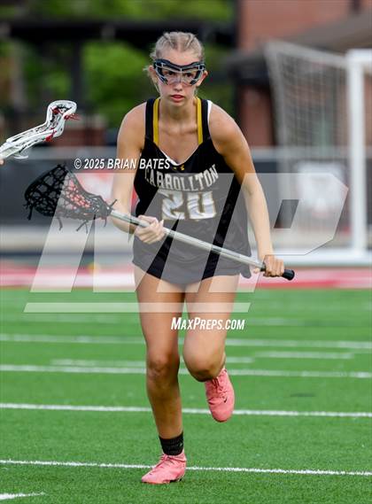 Thumbnail 1 in Carrollton vs North Gwinnett (GHSA Division 3 Round 2) photogallery.