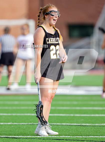 Thumbnail 1 in Carrollton vs North Gwinnett (GHSA Division 3 Round 2) photogallery.