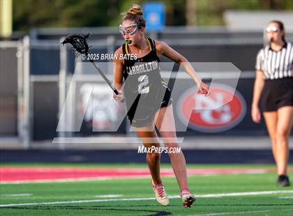 Thumbnail 1 in Carrollton vs North Gwinnett (GHSA Division 3 Round 2) photogallery.