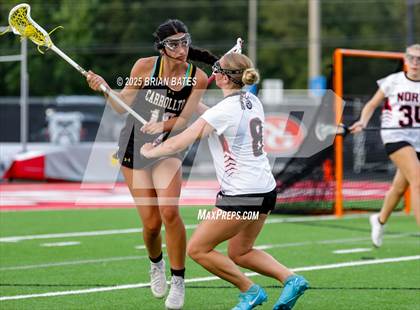 Thumbnail 2 in Carrollton vs North Gwinnett (GHSA Division 3 Round 2) photogallery.
