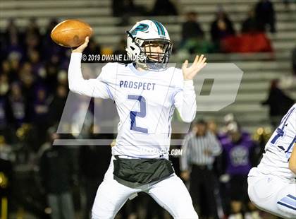 Thumbnail 1 in Prospect vs Rolling Meadows (IHSA 7A Second Round Playoff) photogallery.