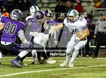 Thumbnail 2 in Prospect vs Rolling Meadows (IHSA 7A Second Round Playoff) photogallery.