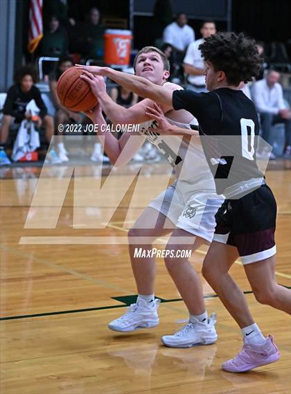 Thumbnail 2 in Davenport vs New Braunfels Christian Academy (Marion Basketball Tournament) photogallery.