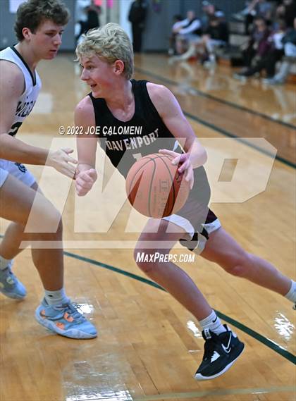 Thumbnail 2 in Davenport vs New Braunfels Christian Academy (Marion Basketball Tournament) photogallery.