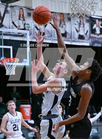 Thumbnail 2 in Davenport vs New Braunfels Christian Academy (Marion Basketball Tournament) photogallery.