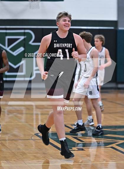 Thumbnail 1 in Davenport vs New Braunfels Christian Academy (Marion Basketball Tournament) photogallery.