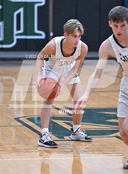 Thumbnail 3 in Davenport vs New Braunfels Christian Academy (Marion Basketball Tournament) photogallery.