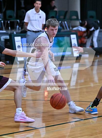 Thumbnail 2 in Davenport vs New Braunfels Christian Academy (Marion Basketball Tournament) photogallery.