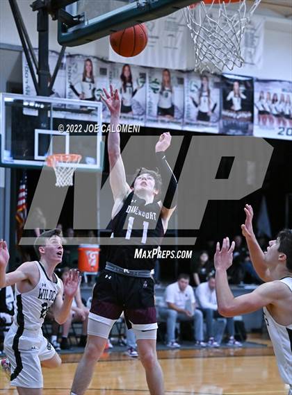 Thumbnail 1 in Davenport vs New Braunfels Christian Academy (Marion Basketball Tournament) photogallery.