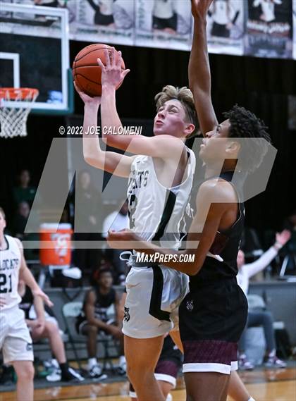 Thumbnail 3 in Davenport vs New Braunfels Christian Academy (Marion Basketball Tournament) photogallery.