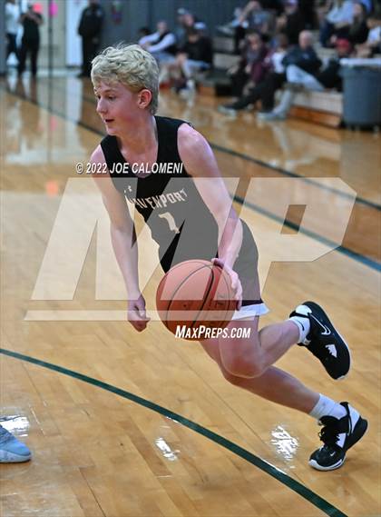 Thumbnail 1 in Davenport vs New Braunfels Christian Academy (Marion Basketball Tournament) photogallery.