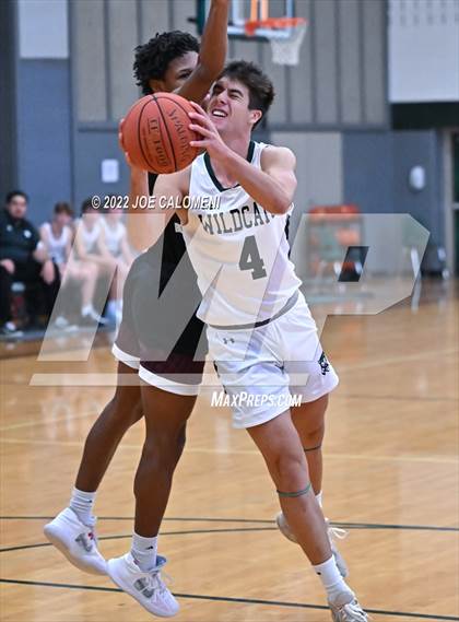 Thumbnail 2 in Davenport vs New Braunfels Christian Academy (Marion Basketball Tournament) photogallery.