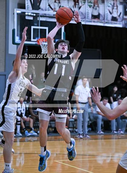 Thumbnail 1 in Davenport vs New Braunfels Christian Academy (Marion Basketball Tournament) photogallery.