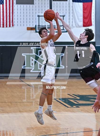 Thumbnail 2 in Davenport vs New Braunfels Christian Academy (Marion Basketball Tournament) photogallery.
