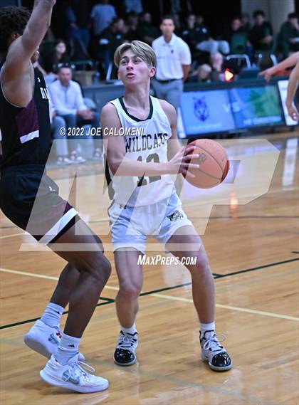 Thumbnail 2 in Davenport vs New Braunfels Christian Academy (Marion Basketball Tournament) photogallery.