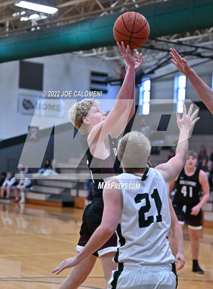 Thumbnail 3 in Davenport vs New Braunfels Christian Academy (Marion Basketball Tournament) photogallery.
