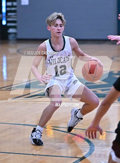 Thumbnail 1 in Davenport vs New Braunfels Christian Academy (Marion Basketball Tournament) photogallery.