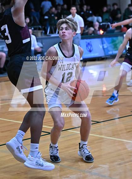 Thumbnail 3 in Davenport vs New Braunfels Christian Academy (Marion Basketball Tournament) photogallery.