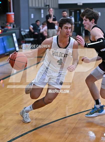 Thumbnail 1 in Davenport vs New Braunfels Christian Academy (Marion Basketball Tournament) photogallery.
