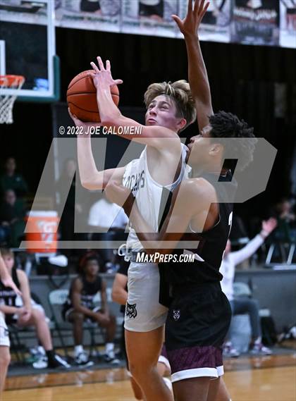 Thumbnail 2 in Davenport vs New Braunfels Christian Academy (Marion Basketball Tournament) photogallery.