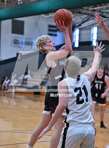 Thumbnail 2 in Davenport vs New Braunfels Christian Academy (Marion Basketball Tournament) photogallery.
