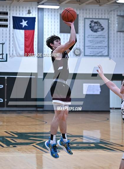 Thumbnail 2 in Davenport vs New Braunfels Christian Academy (Marion Basketball Tournament) photogallery.