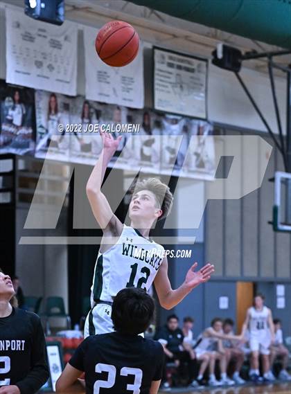 Thumbnail 1 in Davenport vs New Braunfels Christian Academy (Marion Basketball Tournament) photogallery.