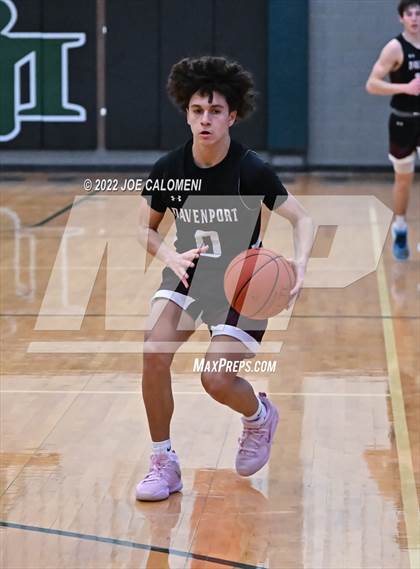 Thumbnail 1 in Davenport vs New Braunfels Christian Academy (Marion Basketball Tournament) photogallery.