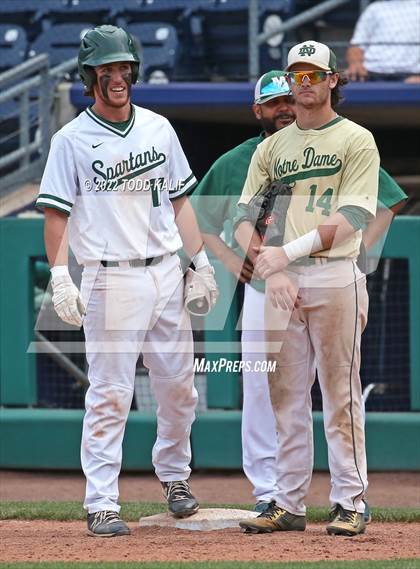 Thumbnail 2 in Maloney vs. Notre Dame (CIAC Class L Semifinal) photogallery.