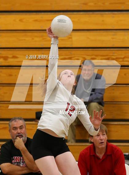 Thumbnail 2 in Lincoln(Stockton) @ Rocklin (CIF SJS D1 Playoffs) photogallery.